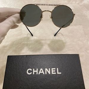 Chanel Aviator-Style Sunglasses